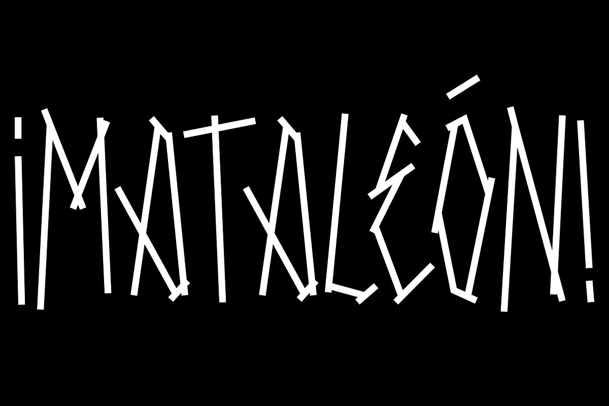 Srg®-Fighter's tape font preview 4