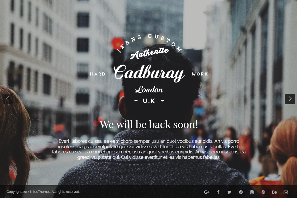 CMP Hardwork Premium - Maintenance, a WordPress Template by NiteoThemes (Photo 2 of 2)