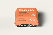Hamburger Box Mockup, a Packaging Mockup by zippypixelstudio (Thumbnail 3 of 8)
