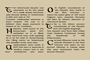 Lindisfarne Script font, a Script Font by kaer_shop (Thumbnail 7 of 18)