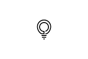 Modern Bulb Idea Logo, a Branding & Logo Template by Luxury Logos (Thumbnail 3 of 4)