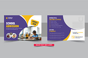 School admission postcard bundle, a Stationery Template by Pavel_design (Thumbnail 6 of 11)