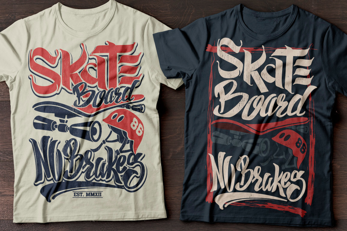 Skate board, t-shirt graphics, an Illustration by Urbanshop (Photo 2 of 4)