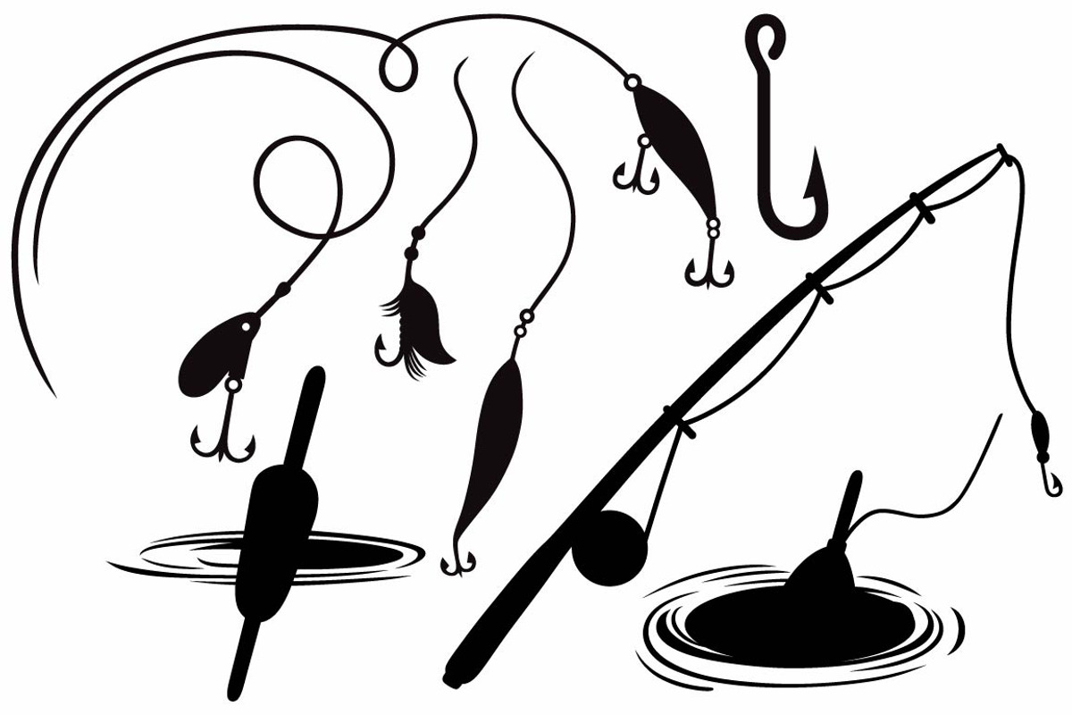 Fishing sports, an Object Illustration by LineworkStock (Photo 3 of 3)