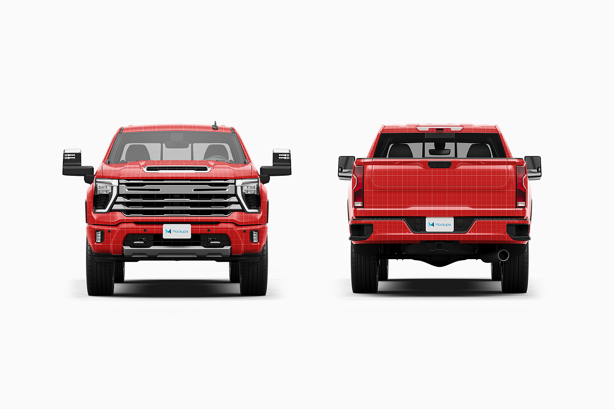 Pickup Truck Mockup 17, a Product Mockup by Mockupix (Photo 10 of 12)