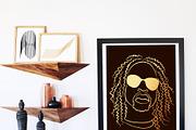 LINE ART COLLECTION BLACK MALE, an Illustration by ArtOLB (Thumbnail 4 of 10)