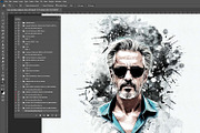 Photo to Ink Art Photoshop Action, an Action Add-On by MRI STUDIO (Thumbnail 10 of 10)