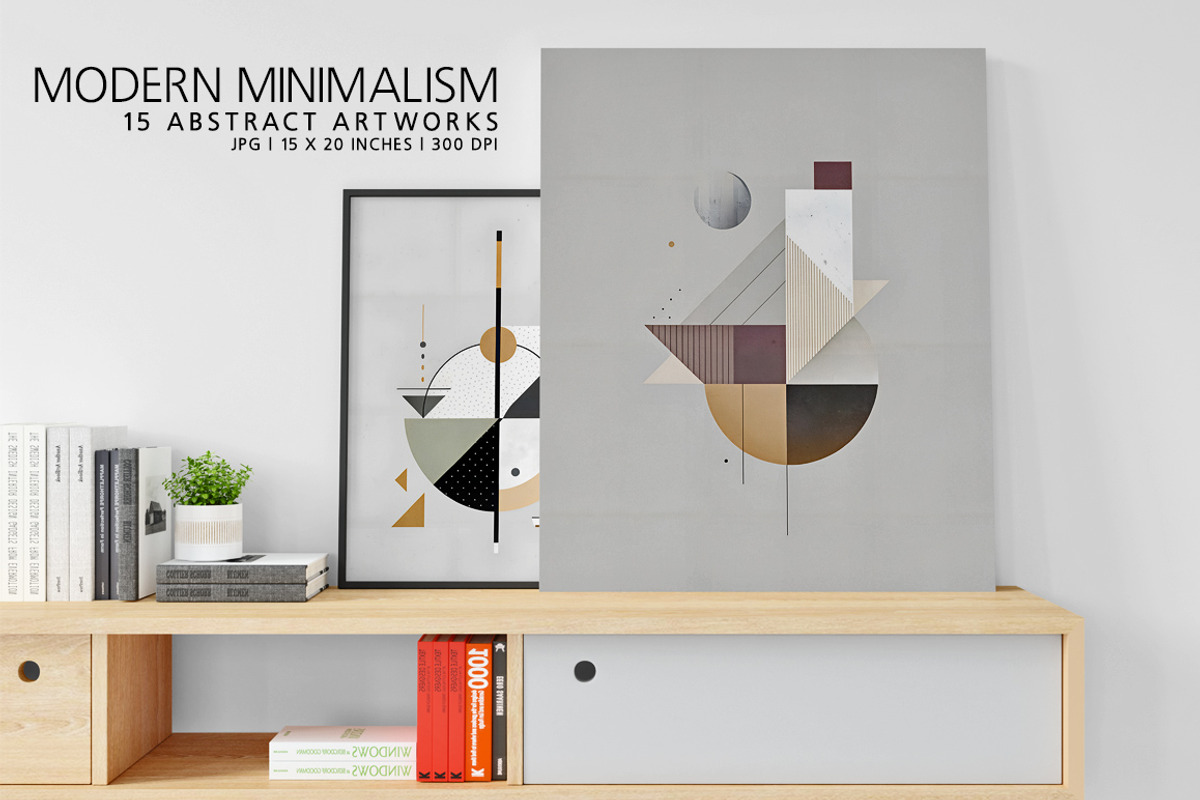 Modern Minimalism, a Decorative Illustration by Digital Art Creations (Photo 6 of 7)