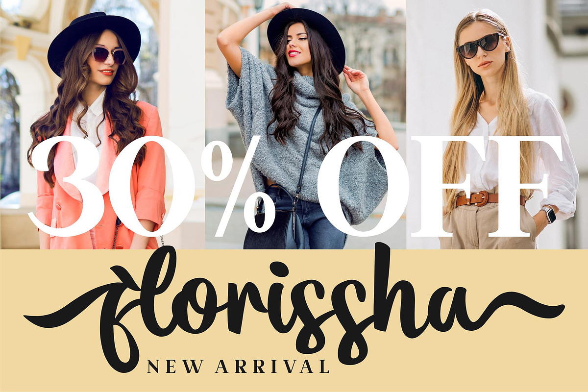 Flourissha Script LS, a Script Font by GranzCreative (Photo 19 of 20)