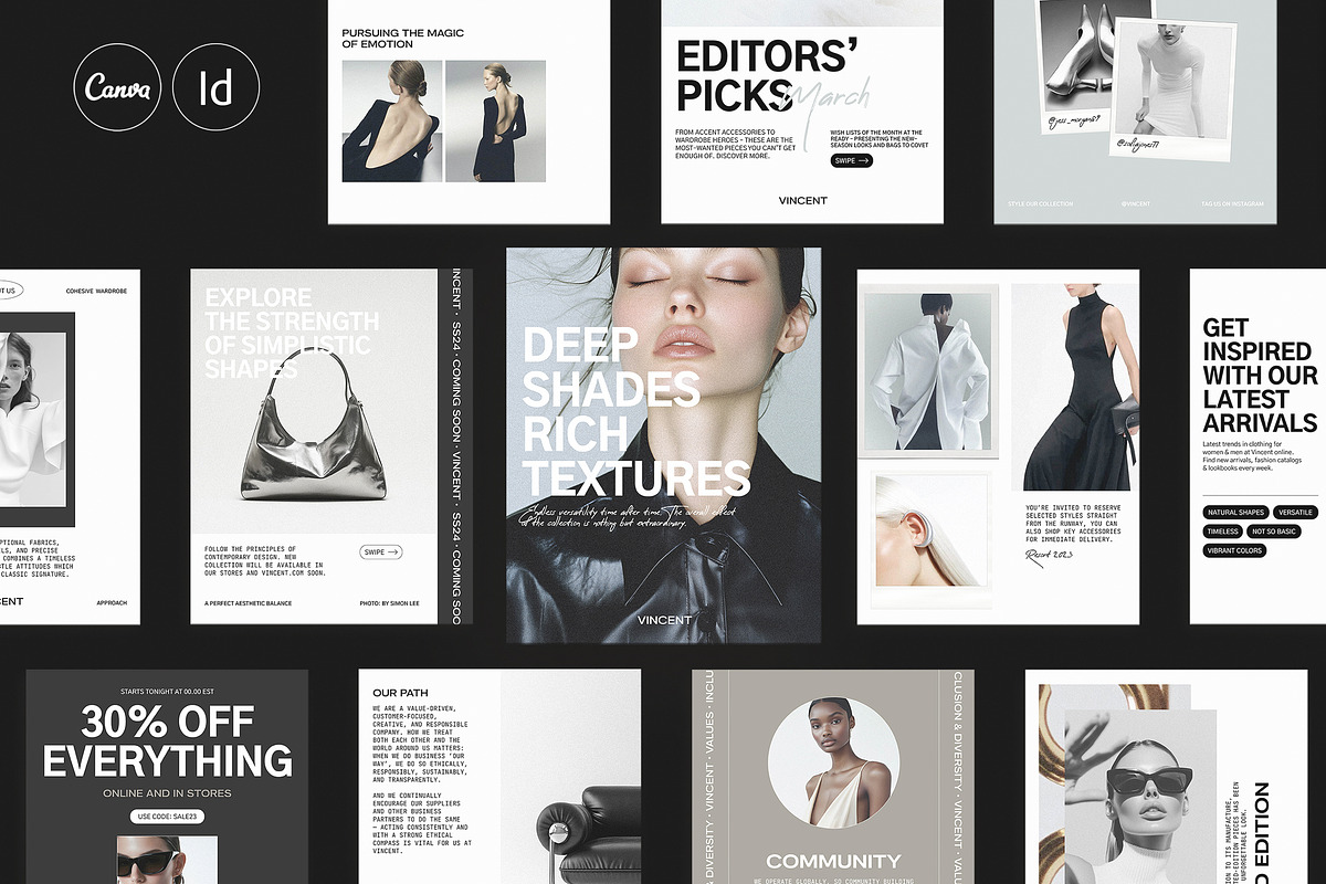 【5冊セット】ONE SHOW　年鑑　デザイン VINCENT / Social Media Kit | Creative Market