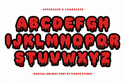 Magical Holiday - Retro Bubble Font, a Handwritten Font by Pian45 Studio (Thumbnail 6 of 8)