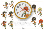 Fall City Autumn Bike PNG Clipart, a Seasonal Illustration by KaramfilaS (Thumbnail 8 of 11)