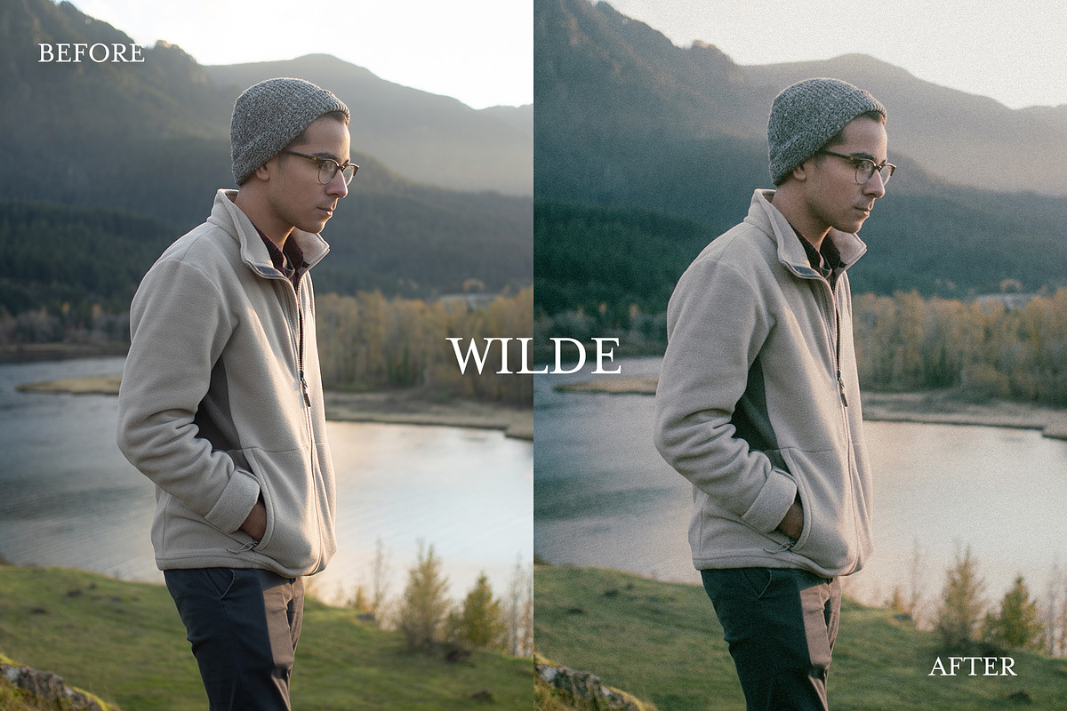 Wilde – Vintage Lightroom Preset, a Preset Add-On by GetMockups