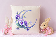 Spring Viola Flower Sublimation, an Illustration by RobertsArt (Thumbnail 7 of 7)