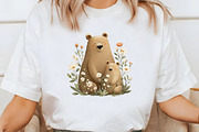 Whimsical Mother’s Day Bear Clipart, an Illustration by Designworld (Thumbnail 6 of 8)
