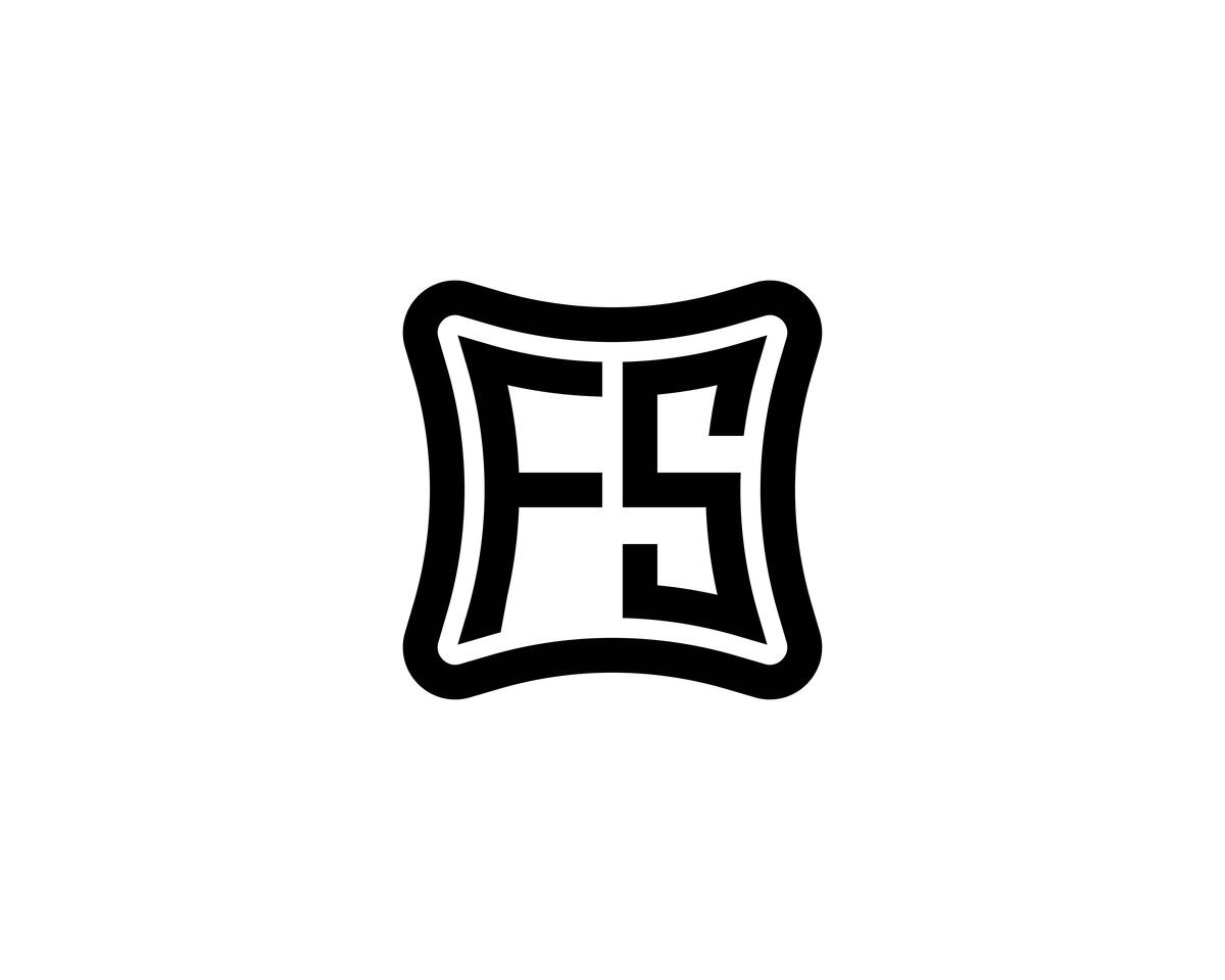 FS Logo design vector template, a Branding & Logo Template by xcoolee