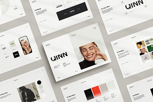 QINN/Brand Guidelines, a Brochure Template by Studio Elevate