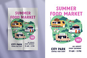 Summer street food festival posters, a Food Illustration by Good Studio (Thumbnail 4 of 7)
