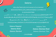 Selena Handwritten & Display Font, a Handwritten Font by LTNG STUDIO (Thumbnail 3 of 10)