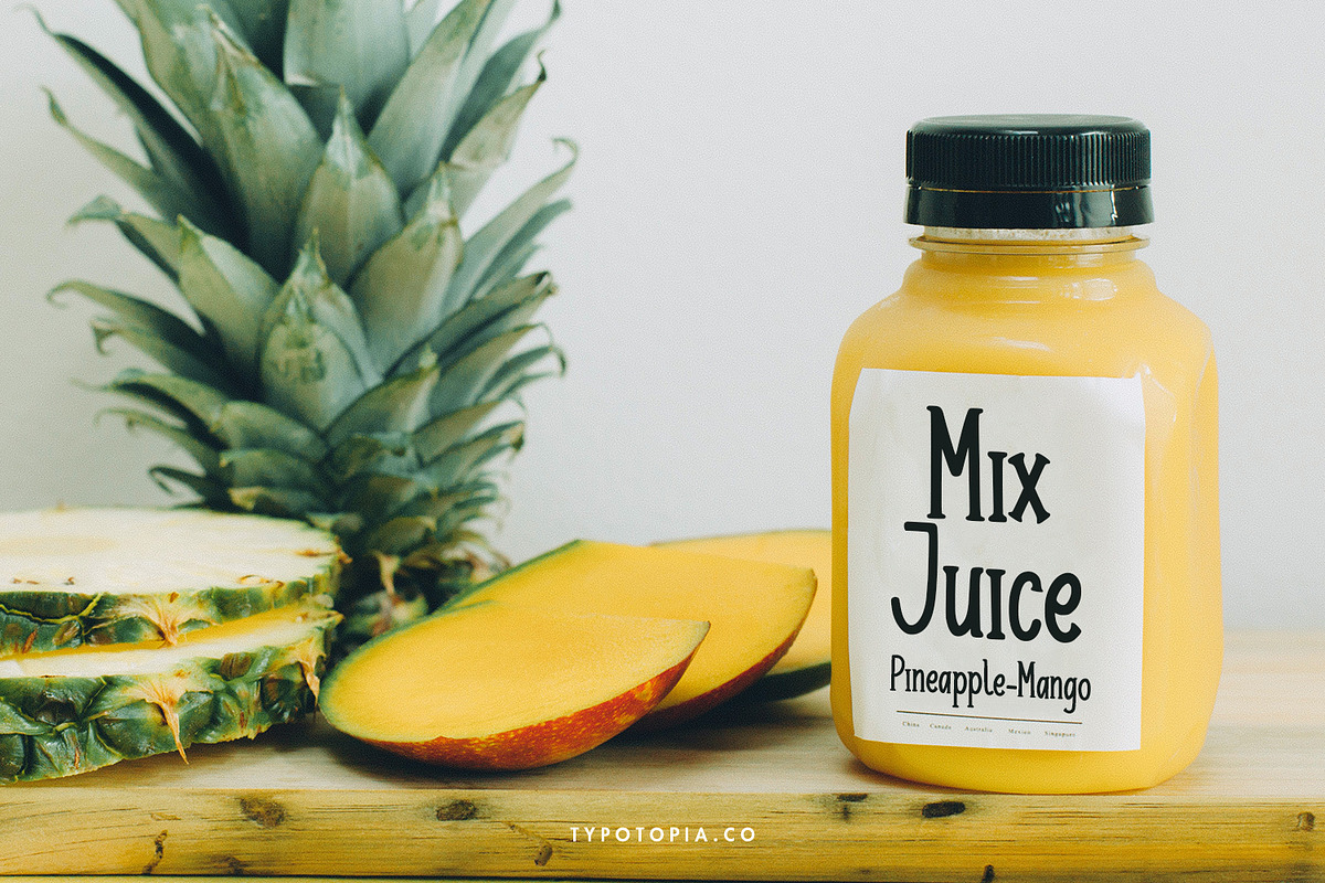 Honeybae a Fun Display Font, a Sans Serif Font by edukka (Photo 7 of 8)