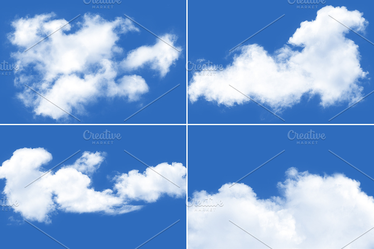 Clouds Brushes preview 8
