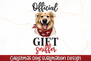 Christmas Dog Sublimation Bundle, an Animal Illustration by RossiGalleria (Thumbnail 7 of 9)