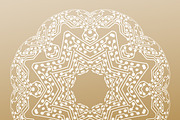Bundle of 7 golden backgrounds, a Decorative Illustration by VectorShop (Thumbnail 4 of 7)