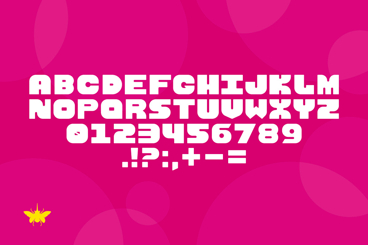 Chungus - Thick Display Font, a Sans Serif Font by Vanguard Design Co (Photo 6 of 7)