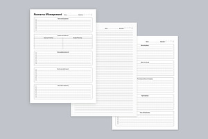 Generic Planning Pages Set V-11