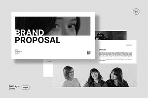 PeSen | Minimalist Proposal Figma, a Presentation Template by Pengedar Seni