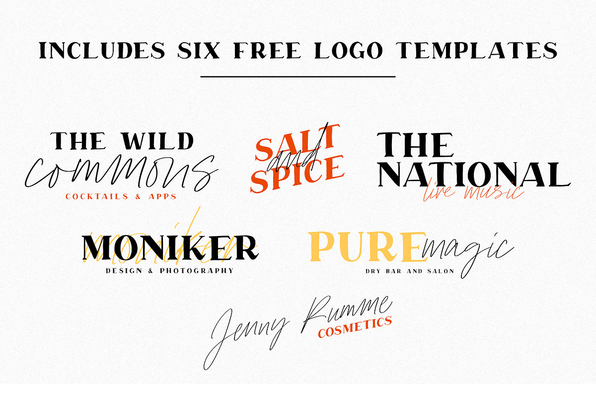 Logo Font Bundle by Jen Wagner Co., a Sans Serif Font by Jen Wagner Co (Photo 22 of 37)