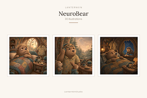 NeuroBear Storybook Set of 30