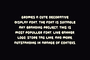 Gromes - Halloween & Horror Font, a Sans Serif Font by Iqsiart Studio (Thumbnail 3 of 7)