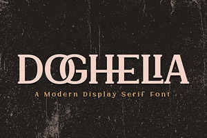 Doghelia | A Modern Serif Font