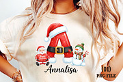 Personalized Christmas Ornaments PNG, an Illustration by DreamArtGraphic (Thumbnail 4 of 5)