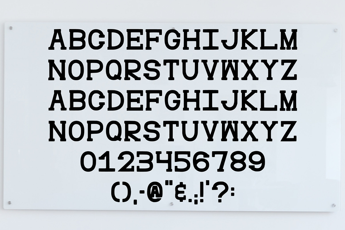 Rustic Sport Font Varsity Team Type, a Serif Font by SavanasDesign (Photo 2 of 7)
