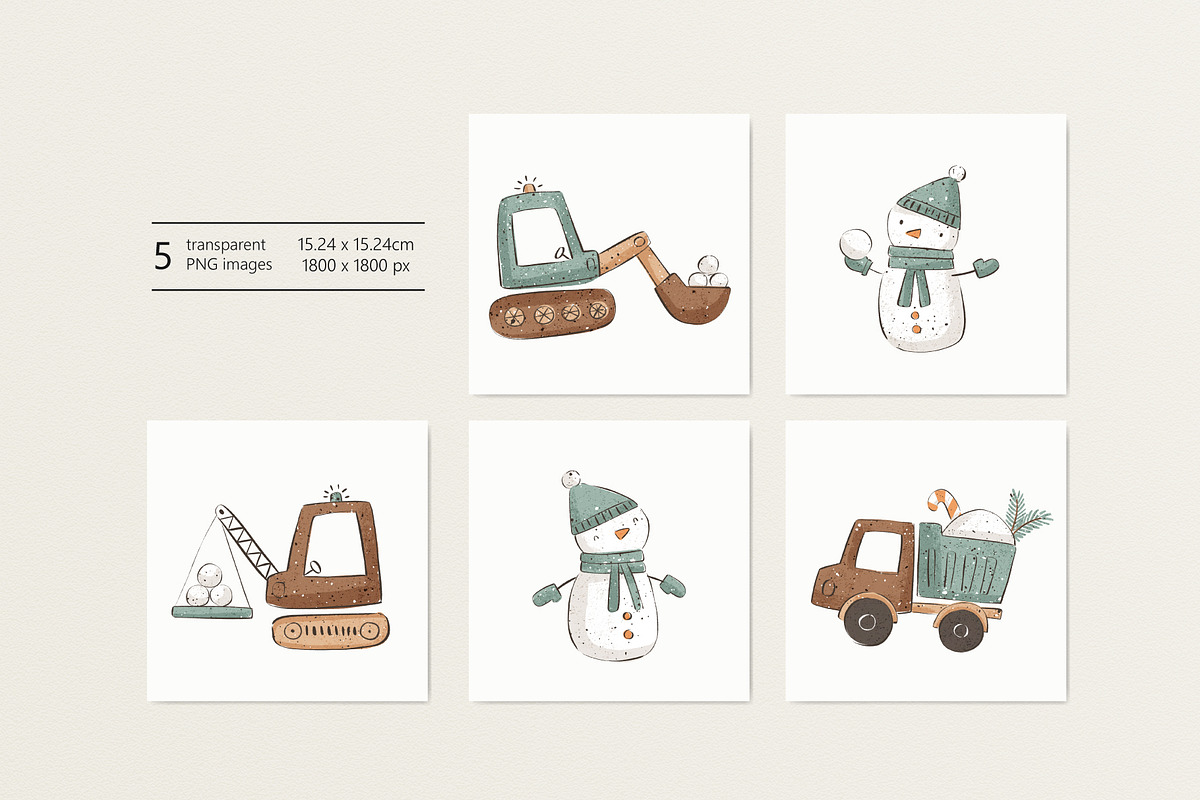 Winter construction, a Pattern Graphic by Olena Kuznietsova (Photo 3 of 9)