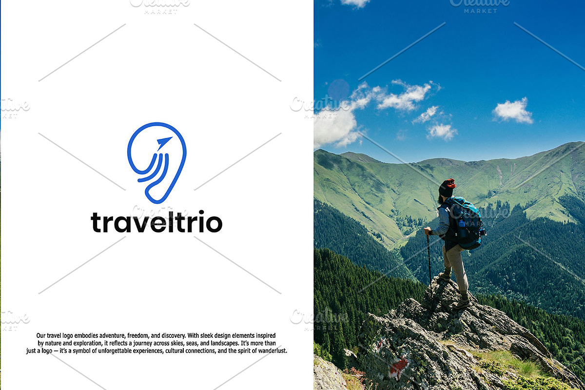 Travel agency logo, a Branding & Logo Template by Borhan_the_selfish (Photo 8 of 8)