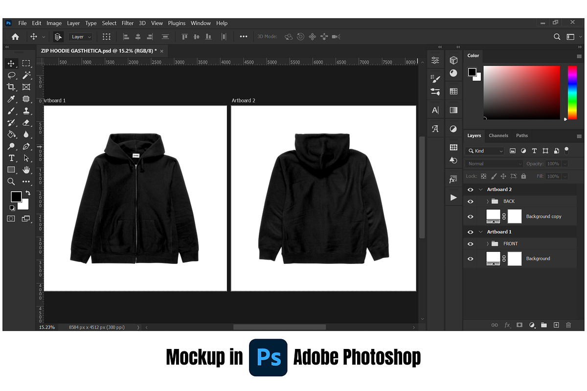Clothing Mockup Realistic, a Hoody Mockup by NYCTHOPILIA STUDIO (Photo 4 of 8)