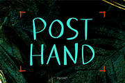 POSTHAND, a Font by Pinisi ART (Thumbnail 1 of 10)