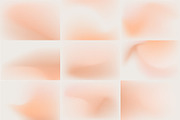 Peach Fuzz Gradient Backgrounds, a Background Graphic by pixelcolours (Thumbnail 2 of 6)