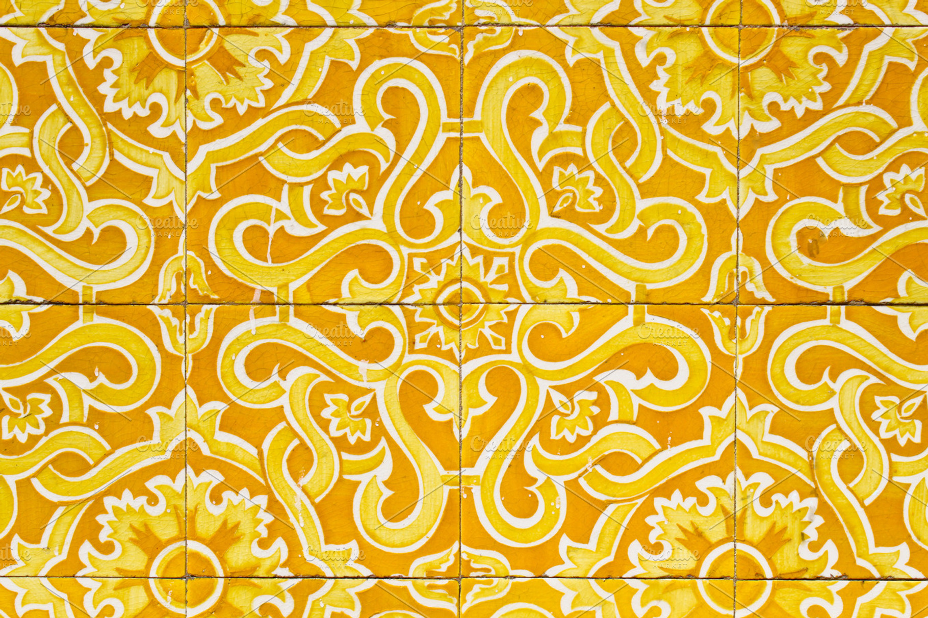 Portuguese tiles azulejos, a Background Photo by slowcentury