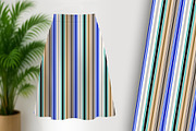 Floral Mums Stripe Seamless, a Pattern Graphic by Sharon Schwalbe (Thumbnail 2 of 6)