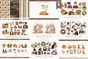 Autumn Mega Bundle 2000+, a Seasonal Illustration by PeDe Designs (Thumbnail 15 of 17)