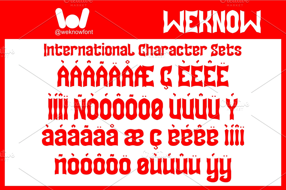 Squadron font, a Blackletter Font by weknow (Photo 8 of 8)