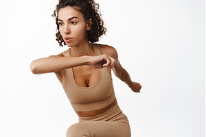 Young and healthy fitness girl