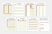 INDESIGN PLANNER BUNDLE PACK VOL.26, a Stationery Template by MNT-Creator (Thumbnail 7 of 9)