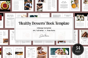Healthy Desserts Recipe Book
