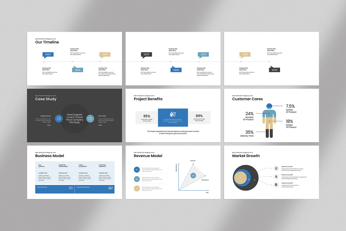 Investor Pitch Deck Presentation, a Presentation Template by SlideStock (Photo 9 of 10)