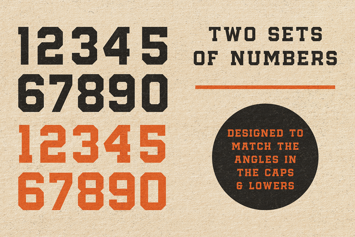 Bucktooth, a Serif Font by Deadbolt Design Lab (Photo 4 of 6)